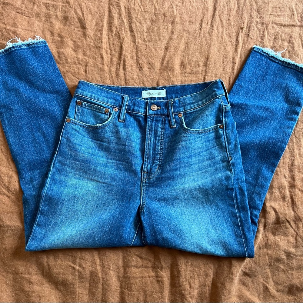 Madewell Perfect Vintage Crop Jean Size 28
